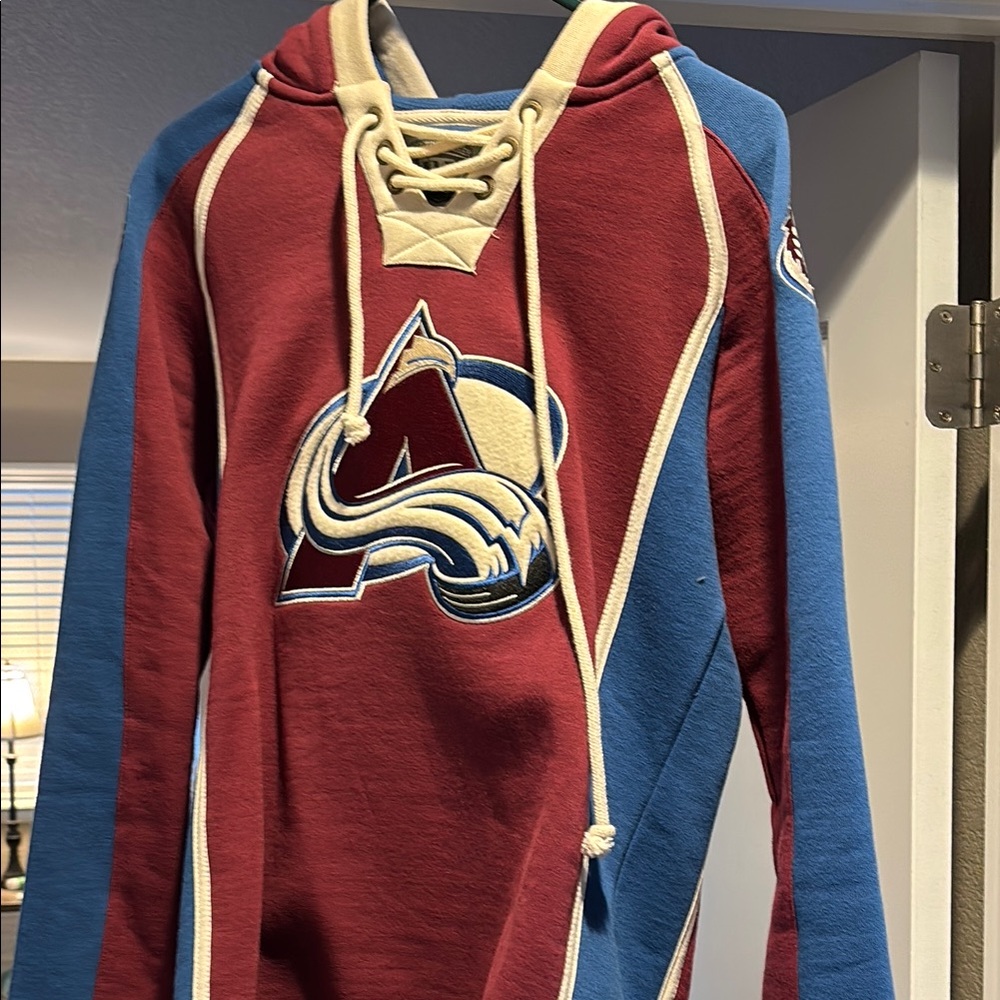 Colorado Avalanche OTH Old Time Hockey ladies hoodie